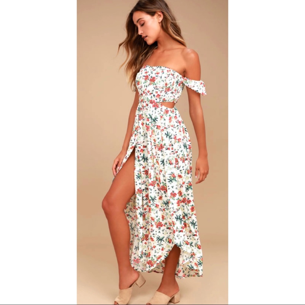 LULUS Easy on the Eyes Midi Dress
